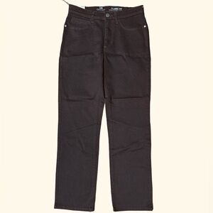 Riders by Lee Platinum Label Women's Dark Brown Straight Leg Jeans